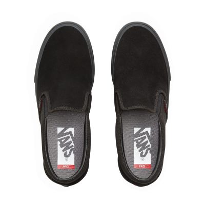Vans Slip-On Pro - Kadın Kaykay Ayakkabısı (Siyah)